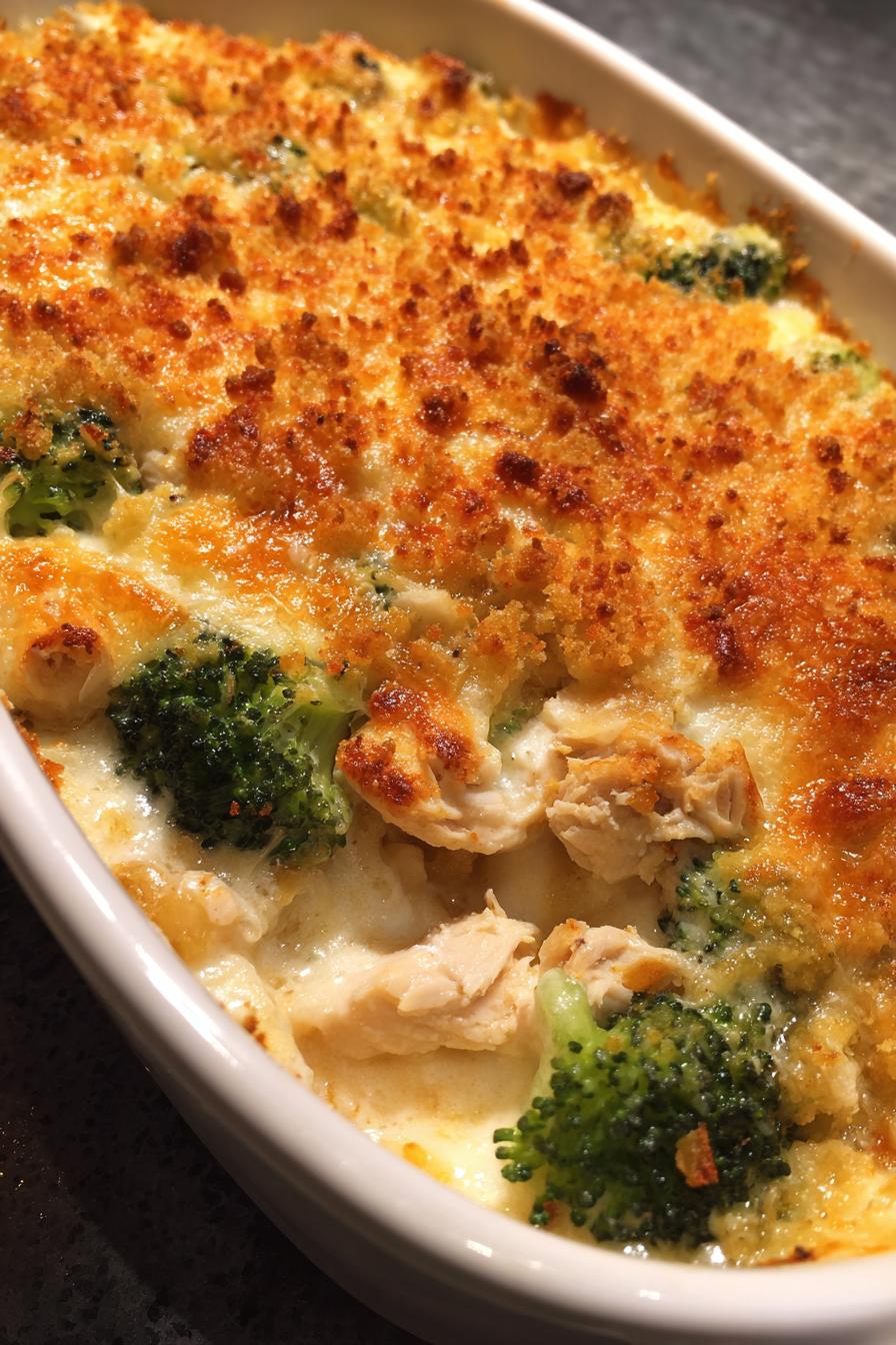 classic chicken divan casserole
