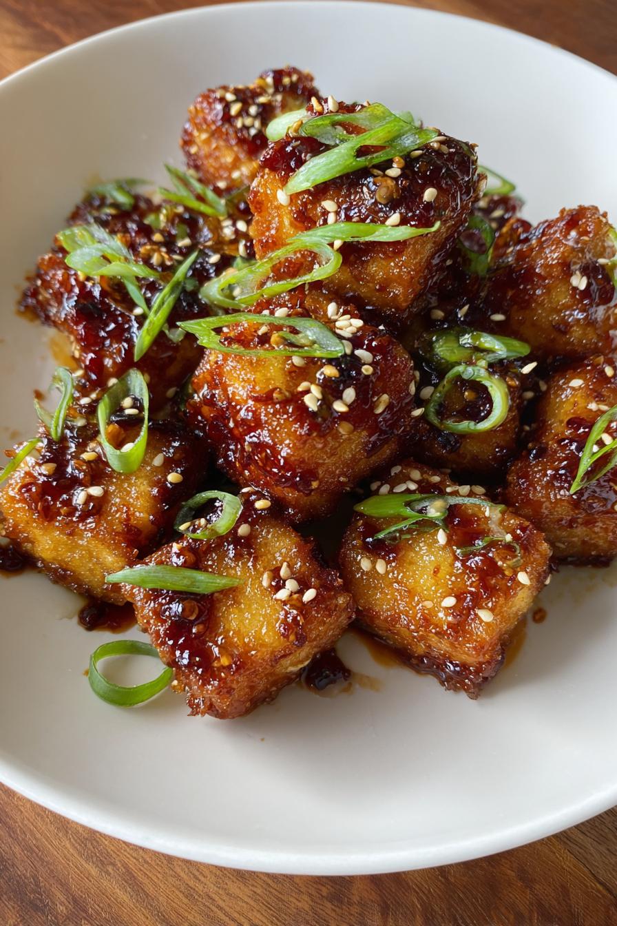 crispy tofu sweet spicy sauce recipe