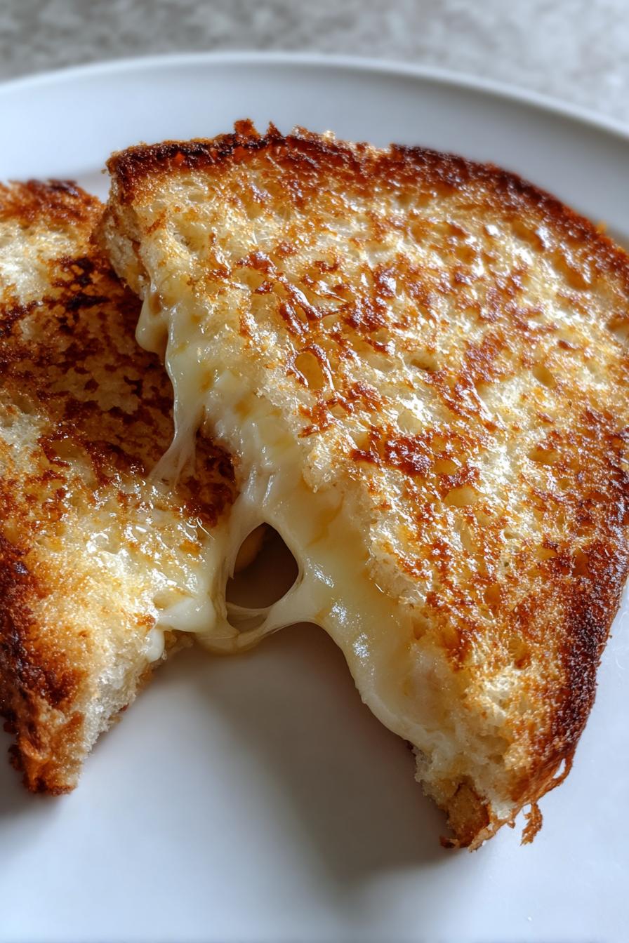 easy air fryer grilled cheese